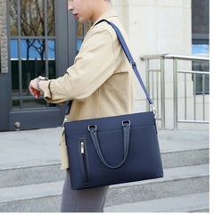 Men's Tote Bag Briefcase Casual Transverse Man Shoulder Bags Waterproof