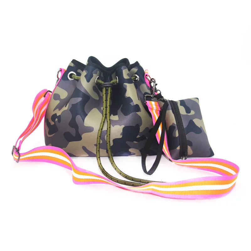 Women's Neoprene Messenger Bag Waterproof Cross-body Lightweight