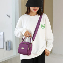 Mini Nylon Shoulder Bag Crossbody Small Purse Clutch Phone Wallet