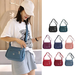 Mini Women Messenger Bag Nylon Shoulder Bags Top-handle Handbag