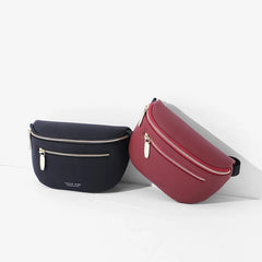 Multi-functiona Women's Fanny Pack Shoulder Bag and Chest Bag Female Belt Sac