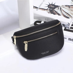 Multi-functiona Women's Fanny Pack Shoulder Bag and Chest Bag Female Belt Sac