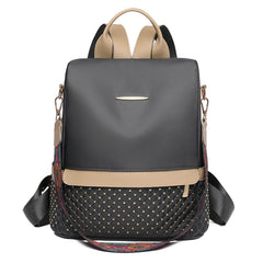 Large Capacity Women Rivet Oxford Backpack Female Backpacks