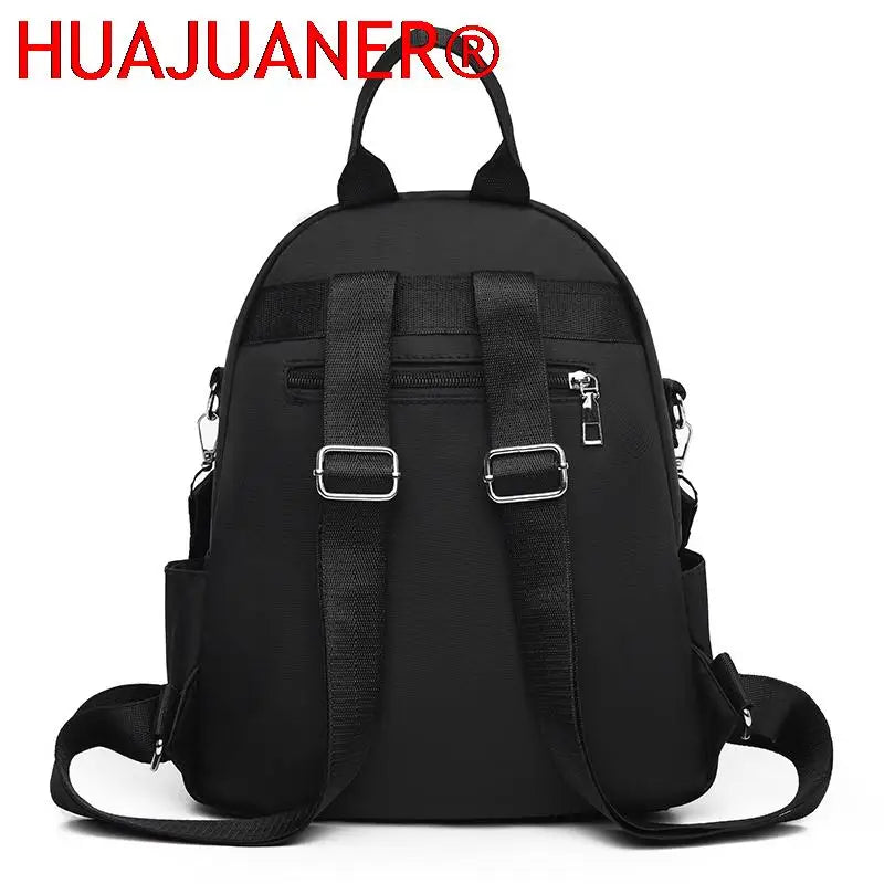 Small Travel Backpack Women Casual Daypack Durable Oxford Fabric