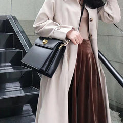 Women Square Handbag Crossbody Tote Bag