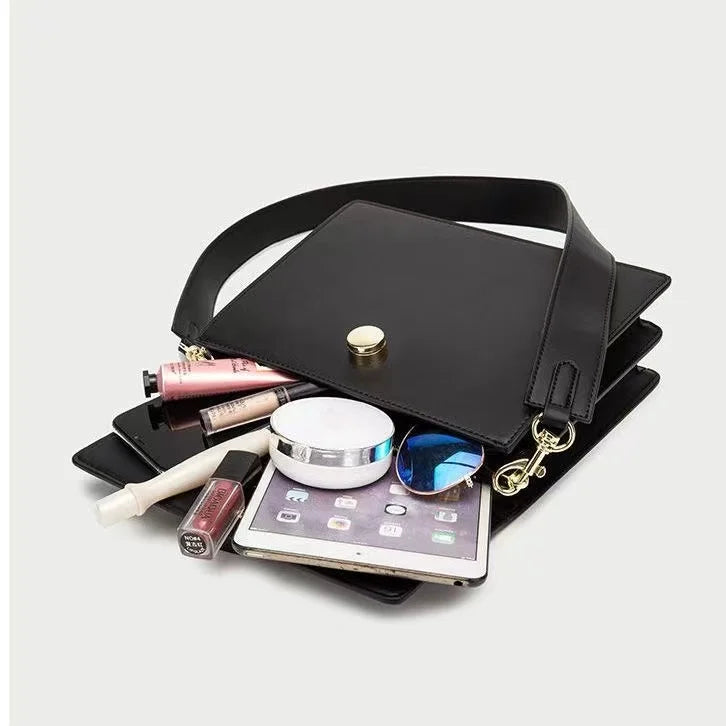 Women Square Handbag Crossbody Tote Bag