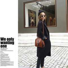 PU Leather Backpack Women Multifunction Shoulder Bookbags