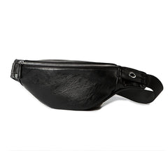 PU Leather Fanny Pack Men Waist Bag Adjustable Belt Bag Male Heuptas High Bum