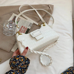 PU Leather Female Bag Women Handbags Shopper Embossed Stone Pattern