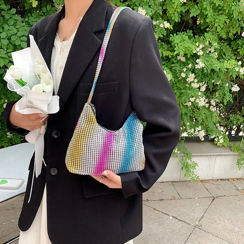 Vintage PU Leather Shoulder Crossbody Square Bag for Women