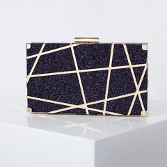 Plaid Party Purses Clutch Ladies Shoulder Hand Bag Wedding Handbags