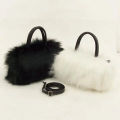Plush Fluffy Handbag Crossbody Evening Party Prom Purse