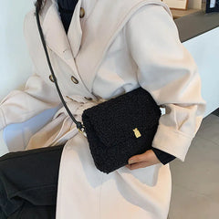 Plush Women Shoulder Bags Messenger Bag Travel Women Small Purse And Handbag