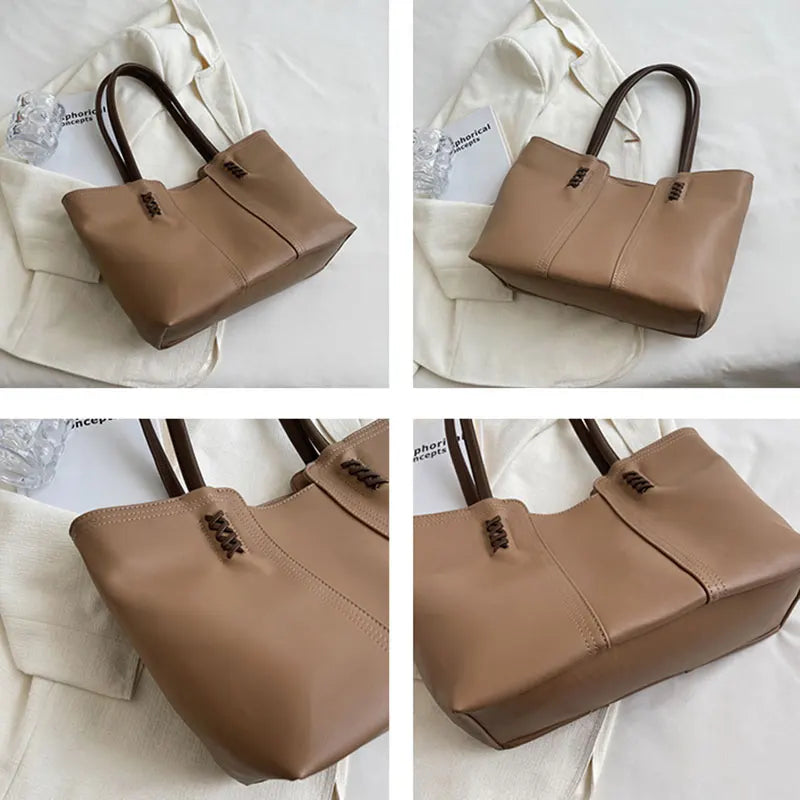 Women's Large-capacity Shoulder Bag Casual Solid Underarm Pack