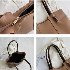 Women's Large-capacity Shoulder Bag Casual Solid Underarm Pack