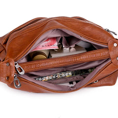 Vintage Women Hand Bag Large Soft Casual Hobo Handbag