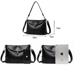 Soft Leather Shoulder Crossbody Bags For Women Travel Totes Sac A Main