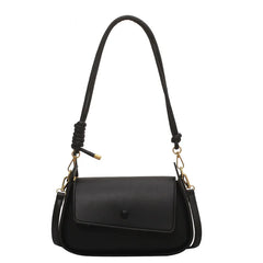 Retro PU Leather Handbags for Women Shoulder Bag Crossbody Solid Ladies