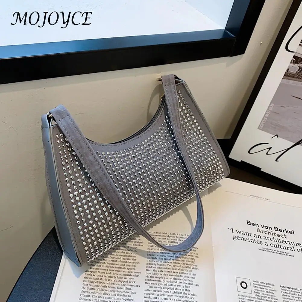 Rhinestones Shoulder Bags For Women Shining Diamond Bag