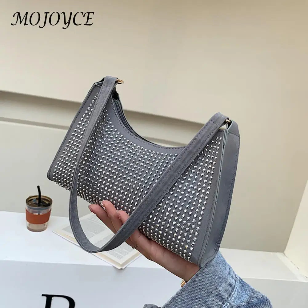 Rhinestones Shoulder Bags For Women Shining Diamond Bag