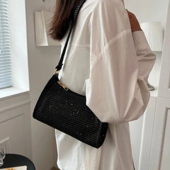 Sparkling Rhinestones Diamond Shoulder Clutch Bag for Women