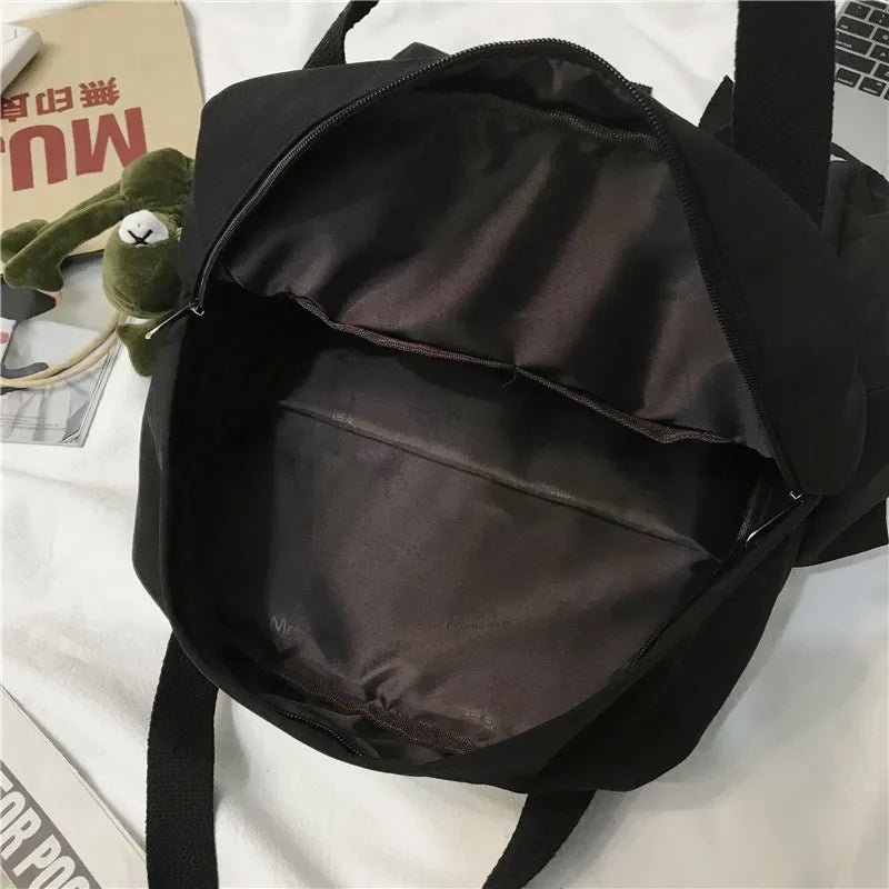 Women Frog Backpack Waterproof Bagpack School Bags Teenage Girls