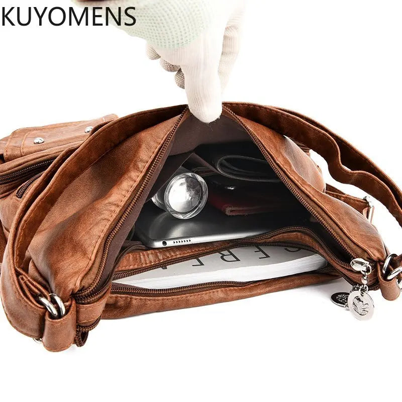 Women Shoulder Bag Large Capacity Crossbody Messenger Tote Bag