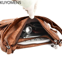 Women Shoulder Bag Large Capacity Crossbody Messenger Tote Bag