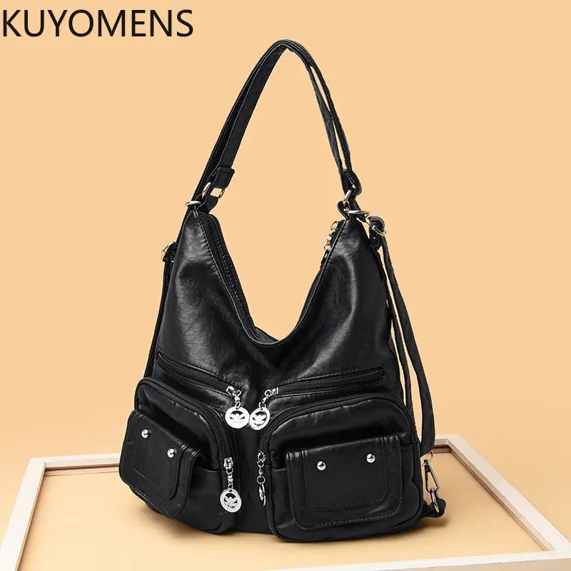 Women Shoulder Bag Large Capacity Crossbody Messenger Tote Bag