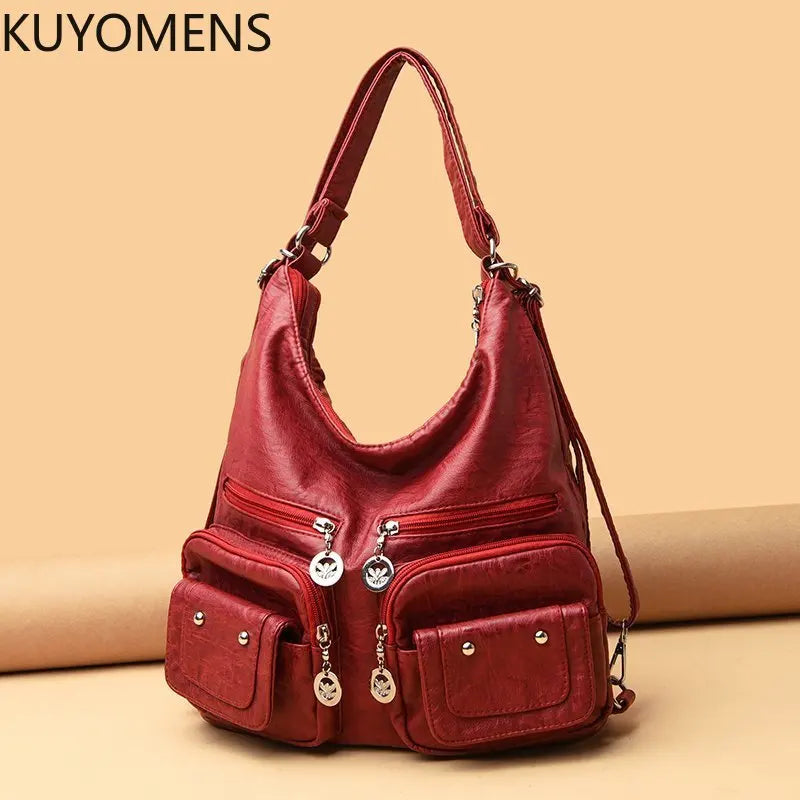 Women Shoulder Bag Large Capacity Crossbody Messenger Tote Bag