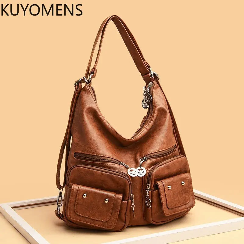 Women Shoulder Bag Large Capacity Crossbody Messenger Tote Bag