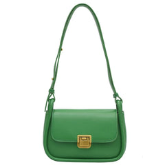 PU Leather Crossbody Bag Long Belt Female Shoulder Purse Underarm Bag