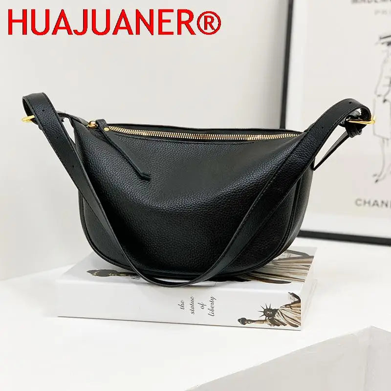 Soft Leather Shoulder Crossbody Bag for Women Ladies Messenger Bag