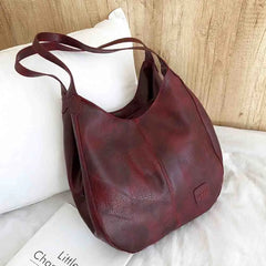Soft Leather Handbags Roomy Shopper Bags Female Crossbody Shoulder Tote