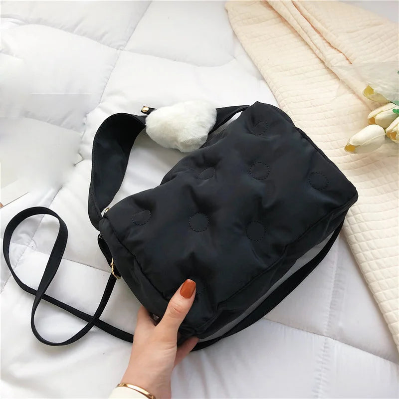 Space Cotton Shoulder Bags For Women Handbags And Purses Female