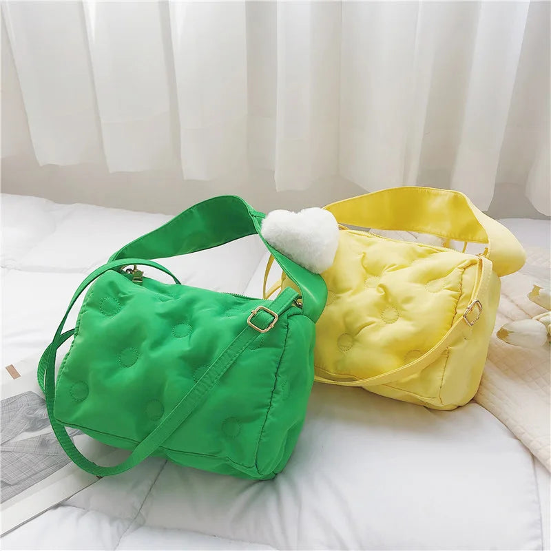 Space Cotton Shoulder Bags For Women Handbags And Purses Female