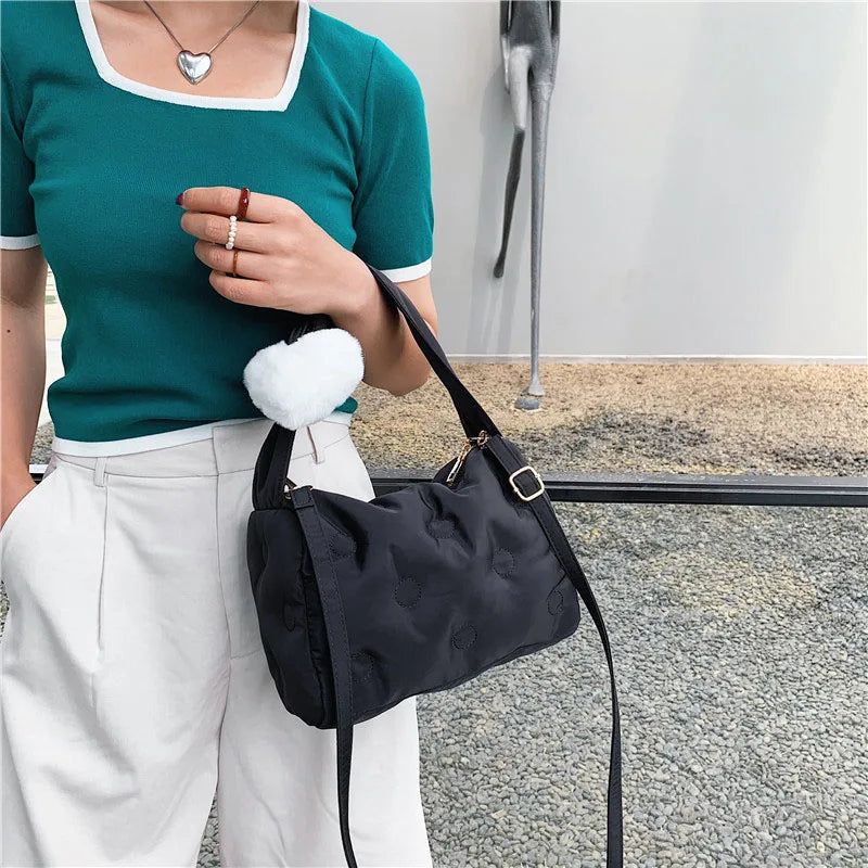 Space Cotton Shoulder Bags For Women Handbags And Purses Female