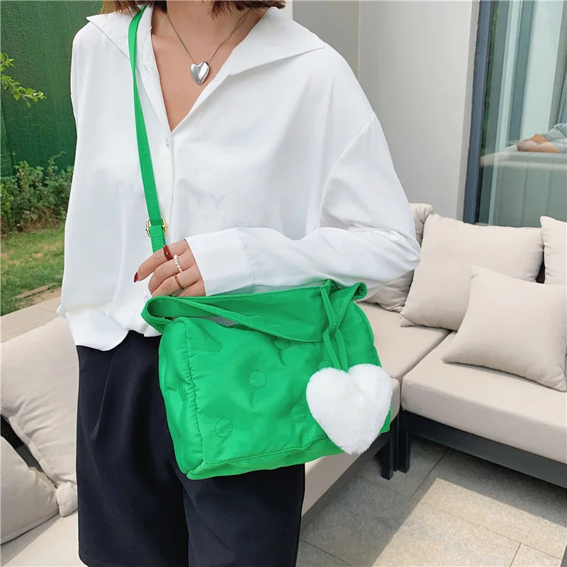 Space Cotton Shoulder Bags For Women Handbags And Purses Female
