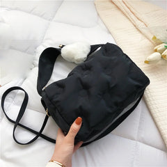 Space Cotton Shoulder Bags For Women Handbags And Purses Female
