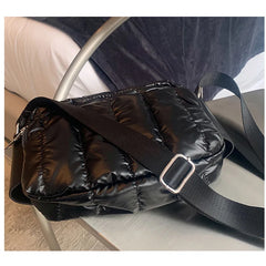 Winter Crossbody Down Bag Space Cotton Shoulder Bag