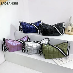 Winter Crossbody Down Bag Shoulder Bag