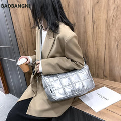 Winter Crossbody Down Bag Shoulder Bag