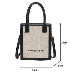 Women's PU Leather Tote Crossbody Handbag