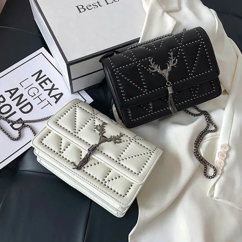 Vintage PU Leather Small Shoulder Crossbody Hand Bag Women Solid Purses Clutch