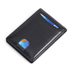Top Layer Cowhide Men Wallets Leather Purse Cartera Hombre