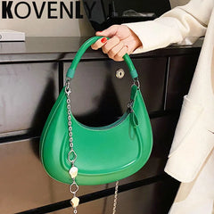 Leather Hobo Bag Women Clutches Purse Crossbody Handbag
