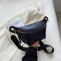 Women Chest Bag Casual Leather Shoulder Bags For Women Crossbody Chest Bag Women