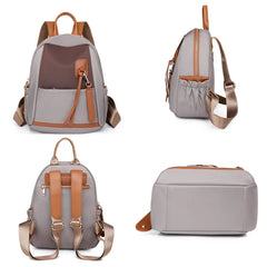Women Backpack and Purses Summer Girls School Bags High Oxford Student Book Bag