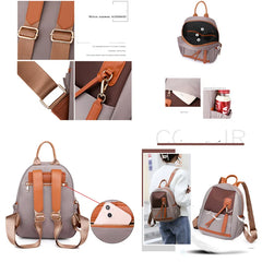 Women Backpack & Purses, High Oxford Student Book Bag