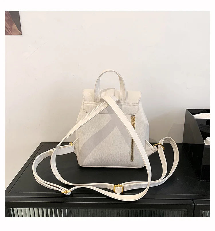 Women Pu Leather Backpacks for Teen Girls
